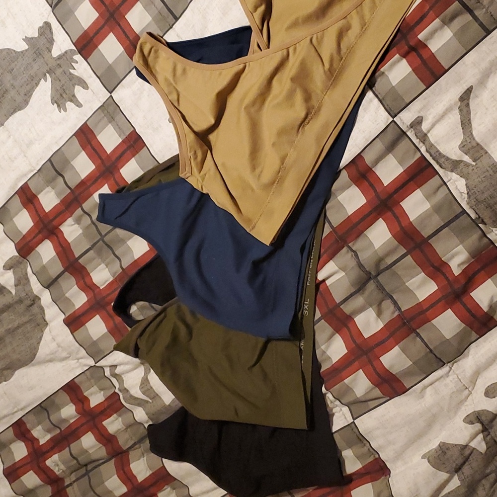 Set of 4 plus size nursing bras